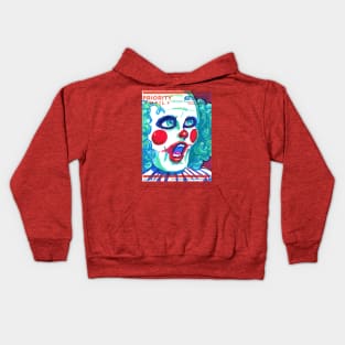 Horrible Clown slap Kids Hoodie